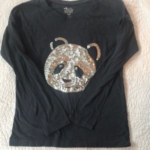Like new sparkly panda shirt